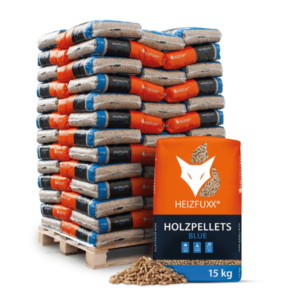 Holzpellets Sackware Heizpellets Pellet Brennholz 15kg x 65 Sack 975kg Palette